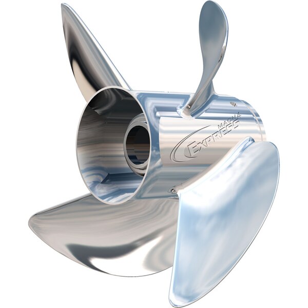 Turning Point Propellers 31432340 Express 4-Blade SS Propellers 40-150hp Engines w 4.25" GC-13" x 23" LH EX1/EX2-1323-4L 31432340 - main